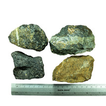 Cyprus Mineral Specimen Rock Lot of 4 - 820g - 28.9 oz Troodos Ophiolite 02262 - £37.19 GBP