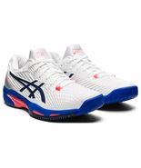 ASICS Women&#39;s Solution Speed FlyteFoam 2 White Tennis Running Shoes Size 9 - $138.62 CAD