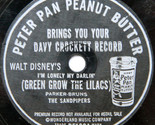 Peter Pan Peanut Butter Brings You Your Davy Crockett Record [Vinyl] - $19.99