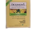 Dickinson original Witch Hazel Cleansing Cloths Singles Oil Controlling ... - £22.48 GBP