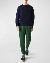 Lacoste Manica Lunga Regular Girocollo 100% Cotone Organico Maglione Uom... - £31.55 GBP+