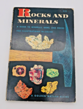 Rocks and Minerals A Golden Nature Guide Zim &amp; Shaffer Paperback 1957 - £7.56 GBP