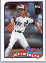 1989 Topps 614 Joe Hesketh  Montreal Expos - £0.77 GBP