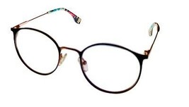 Converse Mens Black Rose Gold Soft Round Metal Eyeglass Frame Q205 50mm - £28.92 GBP