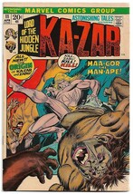 Astonishing Tales #11 (1972) *Marvel Comics / Ka-Zar / Maa-Gor The Man-Ape* - €8,71 EUR