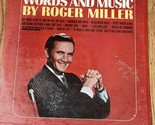 Words And Music By Roger Miller - MGS 27075 - Vinyl Record LP - $5.39