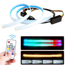 NISCARDA - Original 2pcs Universal Waterproof Flexible RGB Daytime Running Light - $150.00+