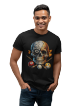 Mosaic 8 Ball Pool T-Shirt Men’s Billiards Graphic Tee Cue Sports Pool H... - $24.99