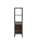 Narik Wine Rack, Weathered Oak Finish - $376.10 CAD
