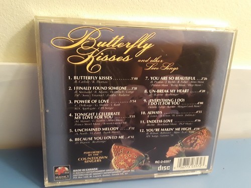 The Countdown Singers - Butterfly Kisses (CD, Madacy) Item image 2
