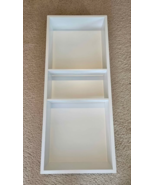 Neodrain Stainless Steel Shower Niche 12&quot; x 30&quot; x 4&quot; White 3 Shelves Ret... - $1,735.01 MXN