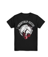 new THE NIGHTMARE BEFORE CHRISTMAS boy&#39;s TEE sz L (10-12) Jack Skellingt... - $13.76