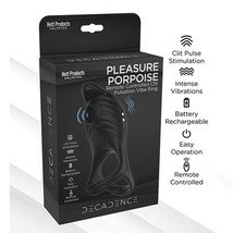 Decadence Pleasure Porpoise Cock Ring/Clit Stimulator With Remote Control - £43.24 GBP