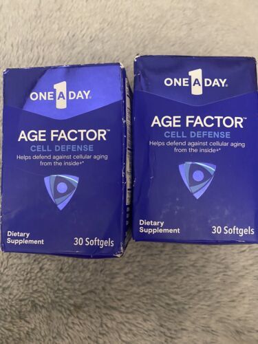 NEW One A Day Age Factor Cell Defense-Cell Health Supplement 2 Pack 60 Soft gel - $38.00