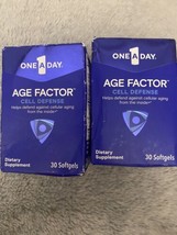 NEW One A Day Age Factor Cell Defense-Cell Health Supplement 2 Pack 60 S... - £28.40 GBP