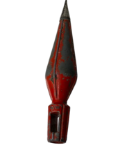 Stanley No. 170 Red Metal Plumb Bob  4.5 oz Construction Vintage  - $167.57 MXN