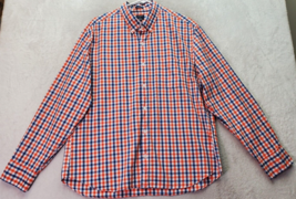 J.CREW Shirt Mens XL Multi Check Slim Untucked Flex Washed Collared Button Down - £14.58 GBP