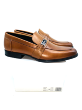 Calvin Klein Men Drystan Crust Leather Loafers - Russet , US 7.5M / EUR ... - $54.45
