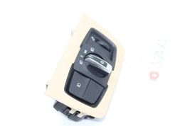 12-16 BMW F30 328I HEADLIGHT CONTROL SWITCH W/ BEZEL TRIM Q2379 image 6