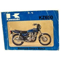 1977 KAWASAKI KZ650 Motorcycle Owners Manual KZ650-B2A 99920-1028-01 - $34.95