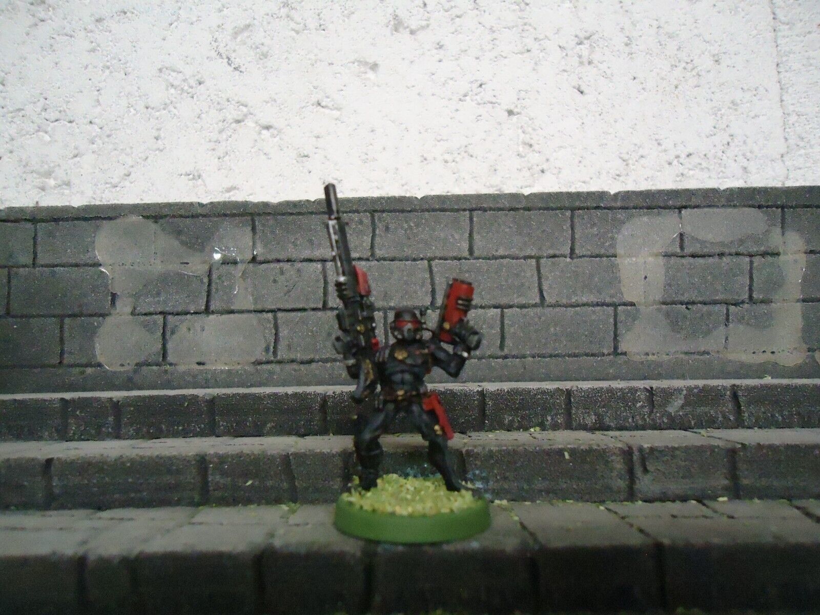 imperial agents vindicare assassin warhammer 40K metal model painted cit... - $28.17