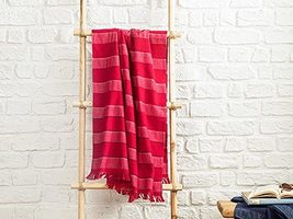 LaModaHome Turkish%100 Cotton Cabana Stripe Stripe New PES Striped Beach Towel 7 - £23.80 GBP