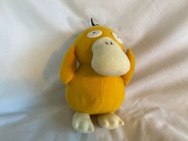 Pokemon Psyduck Plush 8&quot; Stuffed Animal With Headache Small Vintage - £11.86 GBP