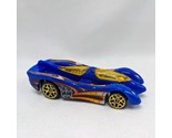 Hot Wheel 1994 Mattel Power Pistons Batman Symbol Blue Yellow - $8.01