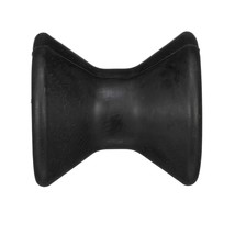 Molded Bow Roller, Black, Boat Trailer, 4 In. X 1/2 In. - £16.77 GBP