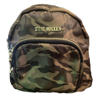 Steve Madden Women&#39;s 7&quot; x 8&quot; Mini Backpack Army Satin Green Adjustable S... - $658.58 MXN