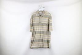 Vintage 90s St Croix Mens Large Striped Color Block Collared Golf Polo Shirt - £27.22 GBP