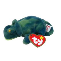 VTG NWT McDonalds Happy Meal  Ty Beanie Baby Rainbow The Iguana Chameleo... - £27.18 GBP