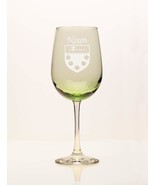 Nixon Irish Coat of Arms Green Wine Glass - $92.07 CAD