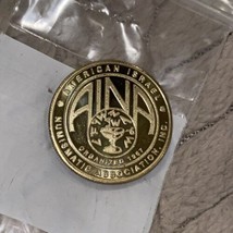 American Israel Numismatic Association 2010 Brass Membership Medal - - €3,36 EUR