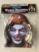 Scary Peeper Clown Cling Fright At First Sight Halloween Prop - £47.46 GBP