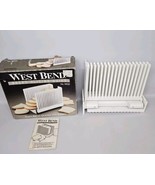 West Bend Bread Slicing Slicer Guide Collapsible Sides #6600 W/ Box EUC - $24.70
