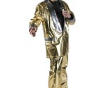 Men&#39;s Gold Elvis Theater Costume, Large - £127.88 GBP