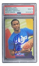 Eric Dickerson Signed 1991 Pro Line #68 Colts Trading Card PSA/DNA Mint 9 - £76.51 GBP