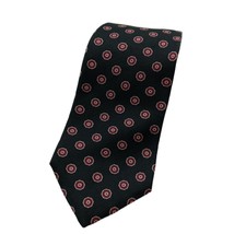 DAMON Black &amp; Red Tie Necktie USA Union Made - £7.05 GBP
