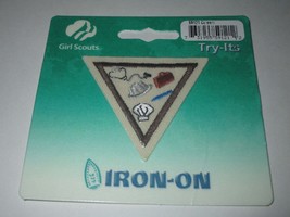 Girl Scout Brownie Iron On Badge ~  Careers #59121 SEALED - $3.19