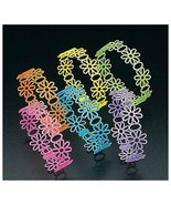 144 Vinyl Flower Jelly Bracelets Great Give Away Favors PARTY FAVOR, PIN... - £13.41 GBP