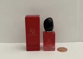 Giorgio Armani Si Passione Eau De Parfum 0.24 oz 7ml Travel Size mini dabber - £11.78 GBP