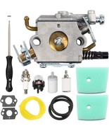 C1Q-EL24 Carburetor With Air Filter Fuel Filter Kit for Husqvarna 123C 123L - $52.13 CAD