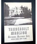 Vtg Vanderbuilt Mansion National Historic Site Original brochure 1941 - $21.00 CAD