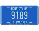 Joker (2019) Gotham Police Inspired Art FLAT Aluminum Novelty License Ta... - $17.99