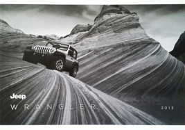 2013 Jeep WRANGLER brochure catalog US 13 Unlimited Sahara Rubicon Moab - $10.00