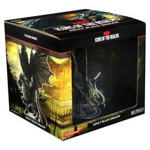 WizKids D&amp;D: Icons of the Realms: Premium Figure: Adult Black Dragon - £68.93 GBP