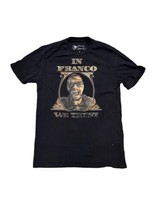 James Franco &quot;In Franco We Trust&quot; Small Black T Shirt Limited Edition Gr... - $39.60