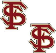 FSU &quot;FS-Interlock&quot; 2in 2pk Decal - £6.84 GBP