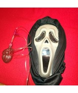 Ghost face Scream movie mask, with pump, for bloody option, great condition - £6.85 GBP